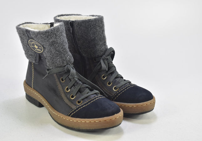 Rieker Damen Stiefelette Boots EUR 38 Nr. 24-B 2146-Schuh-Gebraucht-secondhand