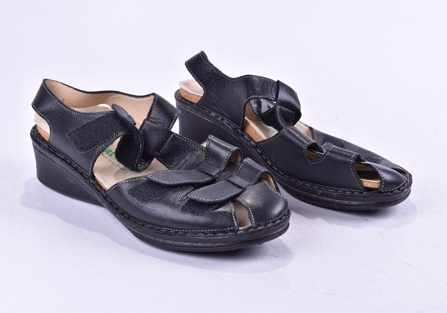 Finn Comfort Damen Sandale Sandalette UK 4,5 Nr. 24-SD 802-Schuh-Gebraucht-secondhand