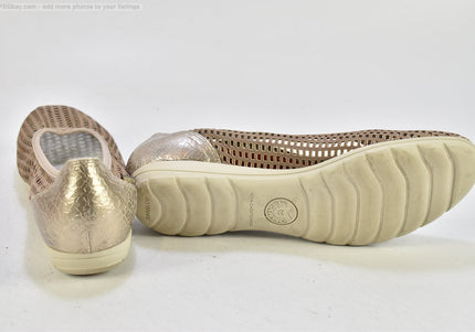 Mephisto Damen Halbschuhe Slipper Ballerinas UK 6,5 Nr. 25-Y 917-SchuhGebraucht