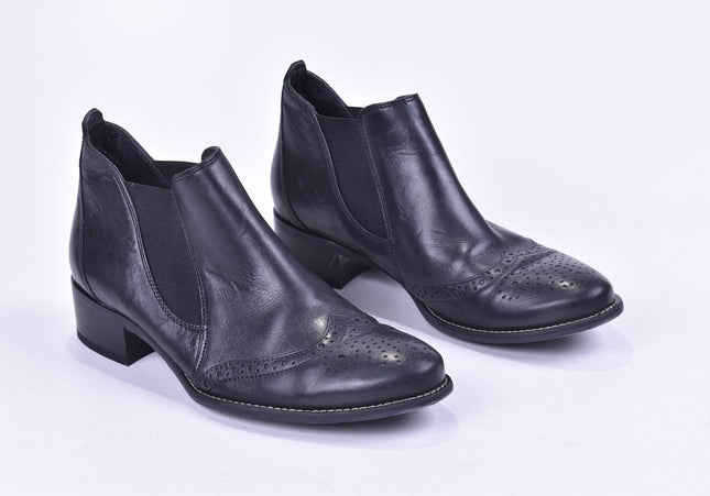 Paul Green Damen Stiefelette Boots UK 4 Nr. 23-A 609-Schuh-Gebraucht-secondhand