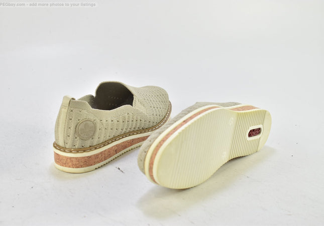 Rieker  Damen Halbschuhe Slipper Ballerinas  Gr. 36 Nr. 26-U 1951