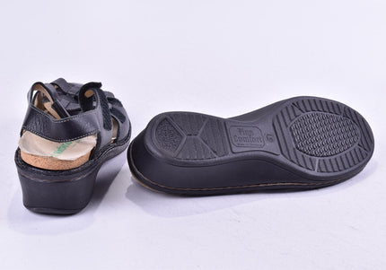 Finn Comfort Damen Sandale Sandalette UK 4,5 Nr. 24-SD 802-Schuh-Gebraucht-secondhand