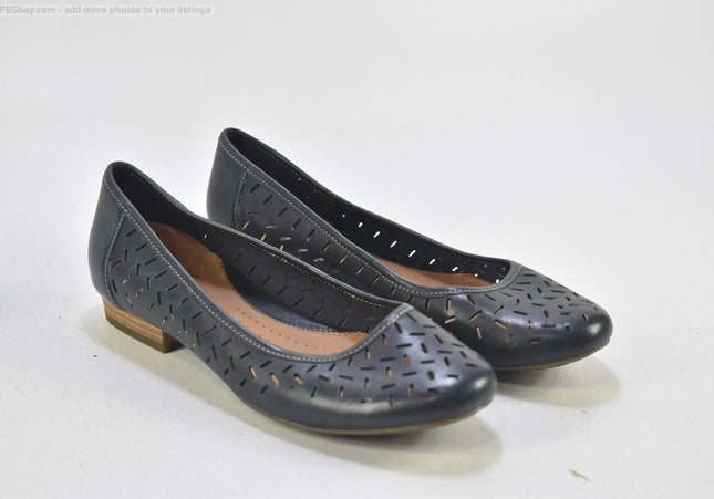 Clarks Damen Halbschuhe Slipper Ballerinas UK 5 Nr. 25-J 2834-Schuh-Gebraucht-secondhand