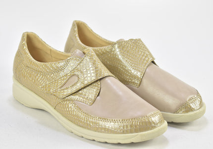 Ströber Damen Halbschuhe Freizeitschuhe UK 8,5 Nr. 24-F 81-Schuh-Gebraucht-secondhand