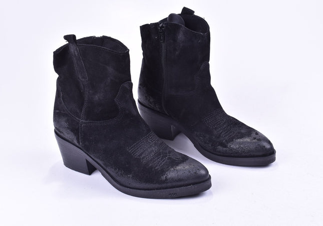 Damen Stiefelette Boots EUR 37 Nr. 23-A 310-Schuh-Gebraucht-secondhand