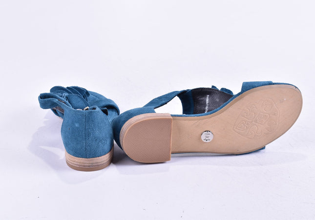 Jette Damen Sandale Sandalette UK 3,5 Nr. 24-SD 3936-Schuh-Gebraucht-secondhand