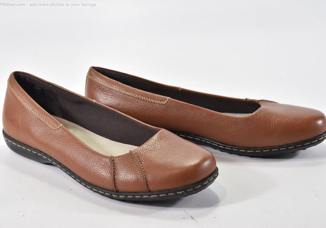 Lands End Damen Halbschuhe Slipper Ballerinas US 11 Nr. 25-T 2373-gebrauchte Schuhe-second hand-SchuhGebraucht