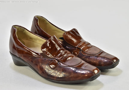 Vitaform Damen Halbschuhe Slipper Ballerinas EUR 38 Nr. 25-T 1157-gebrauchte Schuhe-Second hand-SchuhGebraucht