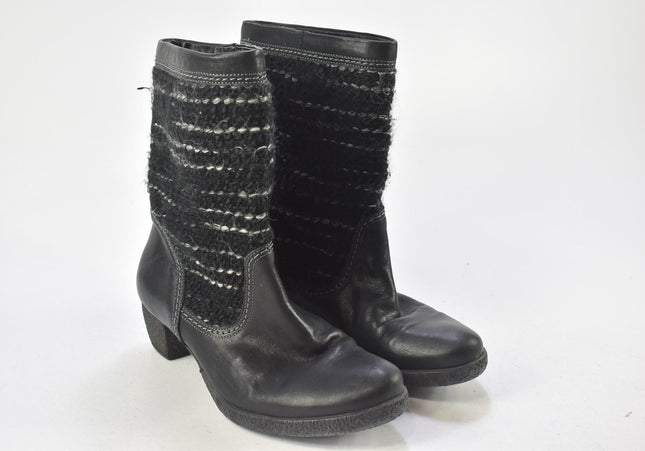 Think Damen Stiefelette Boots EUR 37 Nr. 24-B 46-Schuh-Gebraucht-secondhand