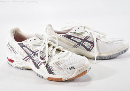 Asics Gel Tactic Damen Sportschuhe Sneaker EUR 42 Nr. 25-T 2283-gebrauchte Schuhe-second hand-SchuhGebraucht
