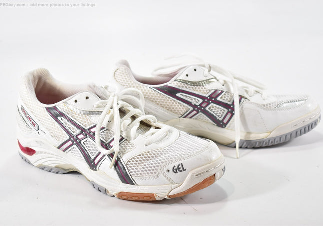 Asics Gel Tactic Damen Sportschuhe Sneaker EUR 42 Nr. 25-T 2283-gebrauchte Schuhe-second hand-SchuhGebraucht