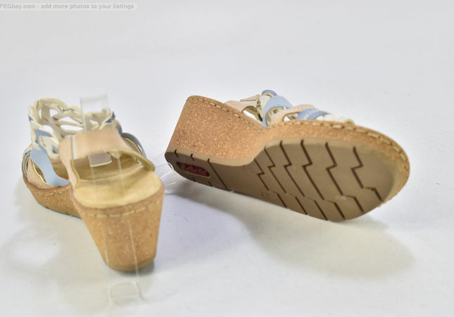 Rieker  Damen Sandale Sandalette  EUR 38 Nr. 25-S 4041