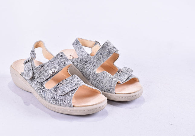 Hauer Damen Sandale Sandalette EUR 39 Nr. 24-SD 3843-Schuh-Gebraucht-secondhand