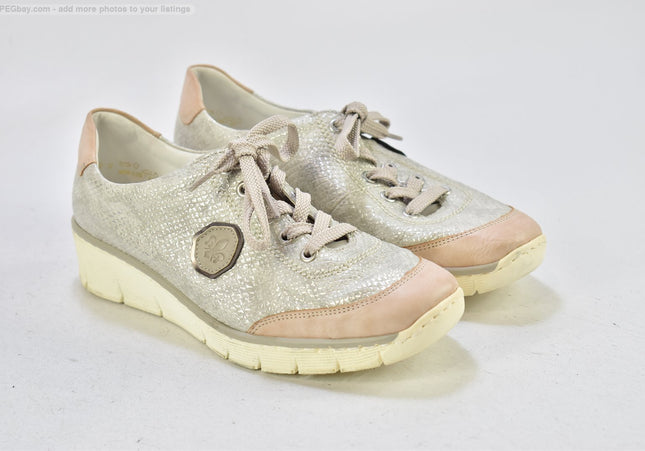 Rieker  Damen Halbschuhe Freizeitschuhe  EUR 40 Nr. 25-P 1921