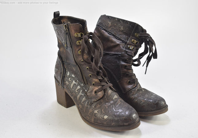 Mustang Damen Steiefelette Boots EUR 39 Nr. 24-B 4754-Schuh-Gebraucht-secondhand