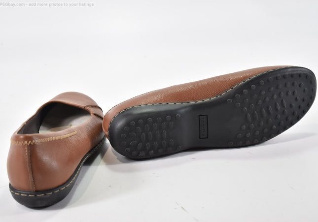 Lands End Damen Halbschuhe Slipper Ballerinas US 11 Nr. 25-T 2373-gebrauchte Schuhe-second hand-SchuhGebraucht