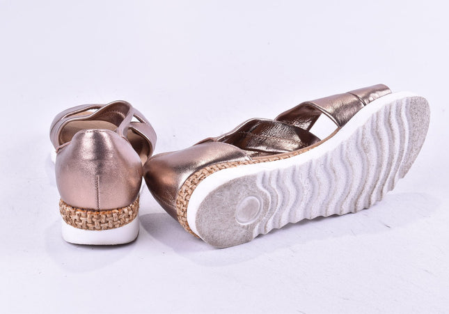 Gabor Damen Sandale Sandalette UK 4 Nr. 24-SD 154-Schuh-Gebraucht-secondhand