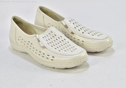 Waldläufer Damen Halbschuhe Slipper Ballerinas UK 6 Nr. 25-Z 1400-SchuhGebraucht