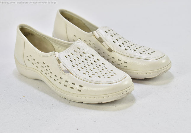 Waldläufer Damen Halbschuhe Slipper Ballerinas UK 6 Nr. 25-Z 1400-SchuhGebraucht