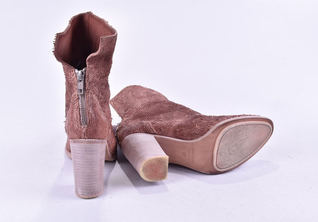 Spaziomoda Damen Stiefelette Boots EUR 37 Nr. 24-M 4994-Schuh-Gebraucht-secondhand