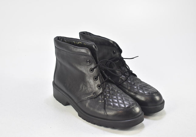 Ganter Damen Stiefelette Boots UK 4 Nr. 24-B 137-Schuh-Gebraucht-secondhand