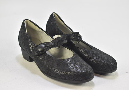 Waldläufer Damen Pumps High Heels UK 4,5 Nr. 24-O 977-Schuh-Gebraucht-secondhand