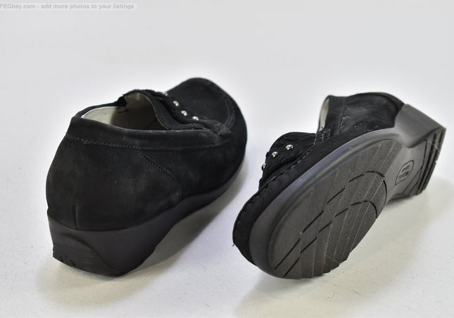 Waldläufer  Damen Halbschuhe Slipper Ballerinas  UK 7 Nr. 25-A 2102