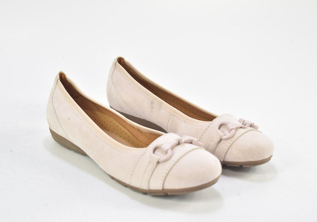Gabor Damen Halbschuhe Slipper Ballerinas UK 3,5 Nr. 24-F 3586-Schuh-Gebraucht-secondhand