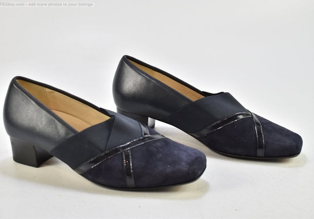 Hassia Damen Pumps High Heels UK 6 Nr. 25-M 3540-Schuh-Gebraucht-secondhand