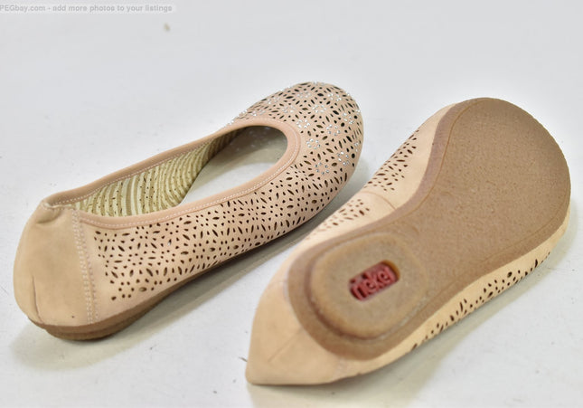 Rieker Damen Halbschuhe Slipper Ballerinas EUR 41 Nr. 25-P 1759-SchuhGebraucht