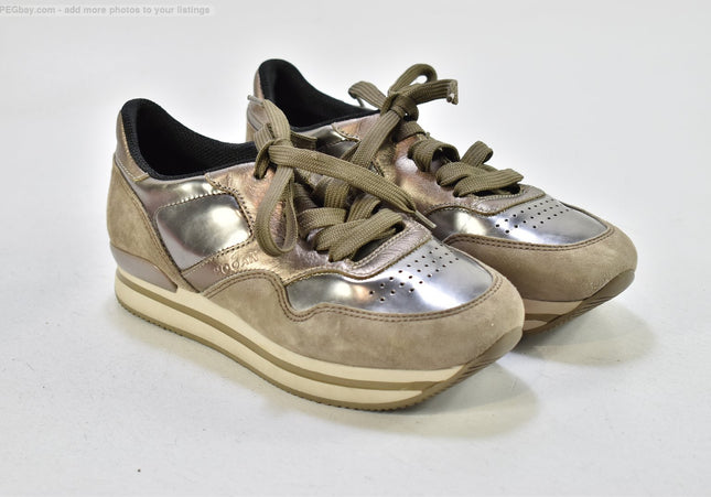 Hogan Damen Halbschuhe Freizeitschuhe EUR 37,5 Nr. 25-T 1713-gebrauchte Schuhe-Second hand-SchuhGebraucht