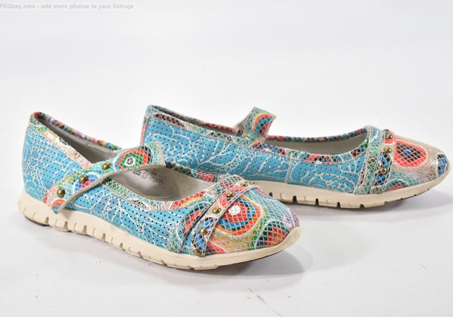 Laura Vita Damen Halbschuhe Slipper Ballerinas EUR 39 Nr. 25-T 2375-gebrauchte Schuhe-second hand-SchuhGebraucht