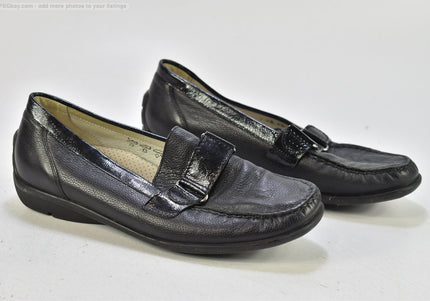 Waldläufer Damen Halbschuhe Slipper Ballerinas UK 6,5 Nr. 25-Y 921-SchuhGebraucht