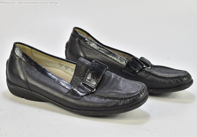 Waldläufer Damen Halbschuhe Slipper Ballerinas UK 6,5 Nr. 25-Y 921-SchuhGebraucht