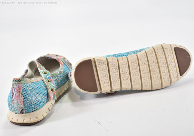 Laura Vita Damen Halbschuhe Slipper Ballerinas EUR 39 Nr. 25-T 2375-gebrauchte Schuhe-second hand-SchuhGebraucht