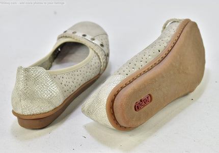 Rieker Damen Halbschuhe Slipper Ballerinas EUR 40 Nr. 25-P 1760-SchuhGebraucht