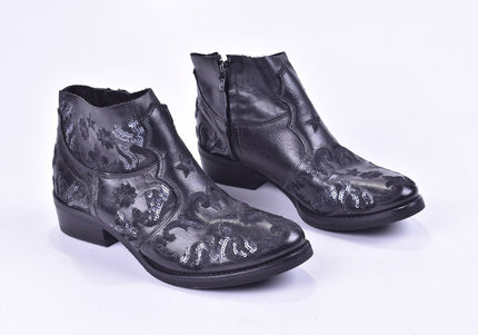 Ovyé Damen Stiefelette Boots EUR 37 Nr. 23-A 313-Schuh-Gebraucht-secondhand