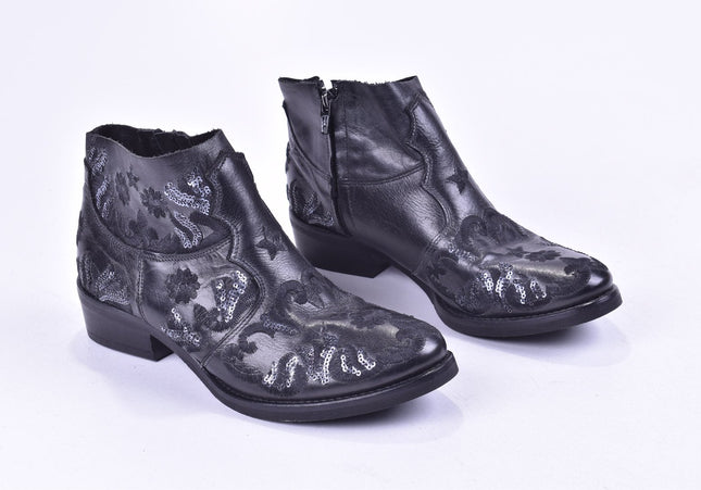 Ovyé Damen Stiefelette Boots EUR 37 Nr. 23-A 313-Schuh-Gebraucht-secondhand