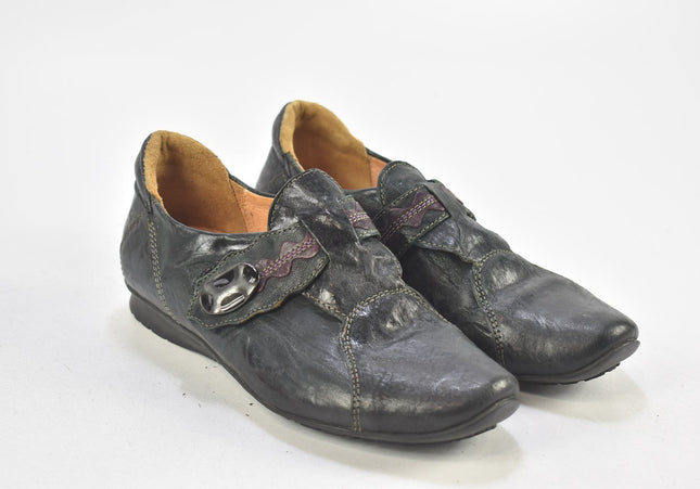 Think Damen Halbschuhe Freizeitschuhe EUR 36,5 Nr. 24-F 1316-Schuh-Gebraucht-secondhand