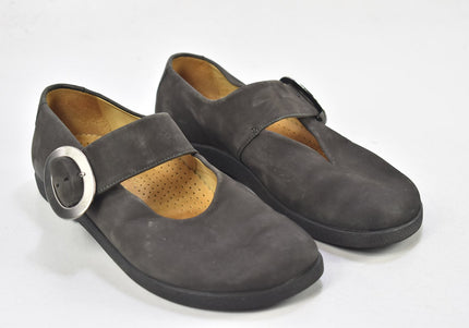 Bär Damen Halbschuhe Slipper Ballerinas UK 3 Nr. 23-U 428-Schuh-Gebraucht-secondhand