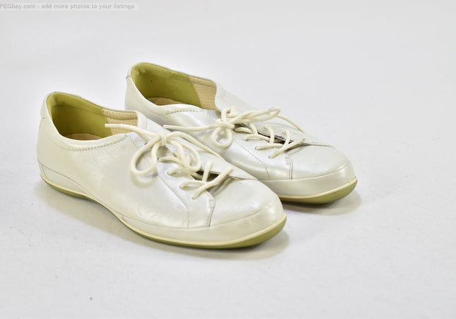Ecco Damen Halbschuhe Freizeitschuhe EUR 37 Nr. 25-T 1715-gebrauchte Schuhe-Second hand-SchuhGebraucht