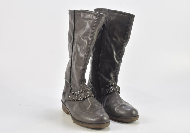 Rieker Damen Stiefel Stiefelette Boots EUR 37 Nr. 24-B 3868-Schuh-Gebraucht-secondhand
