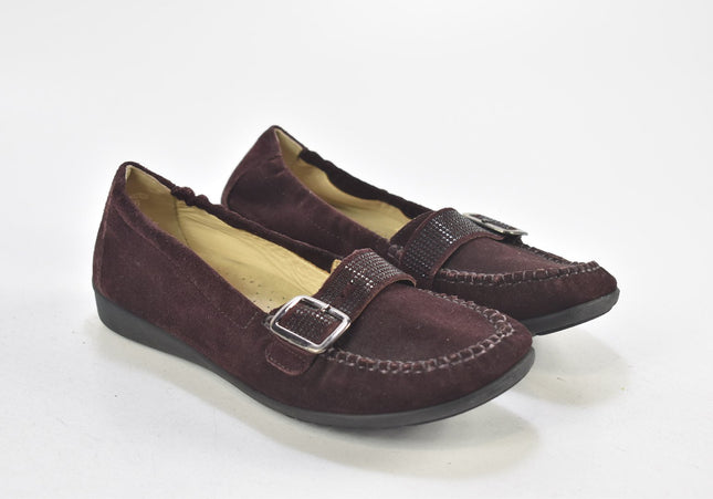 Helvesko Damen Halbschuhe Slipper Ballerinas EUR 38 Nr. 24-J 3813-Schuh-Gebraucht-secondhand