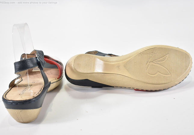Caprice Damen Sandale Sandalette UK 6,5 Nr. 25-S 1195-Schuh-Gebraucht-secondhand