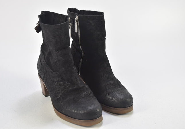 Shabbies Damen Stiefelette Boots EUR 36 Nr. 24-B 2813-Schuh-Gebraucht-secondhand
