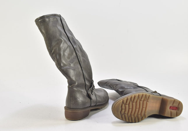 Rieker Damen Stiefel Stiefelette Boots EUR 37 Nr. 24-B 3868-Schuh-Gebraucht-secondhand