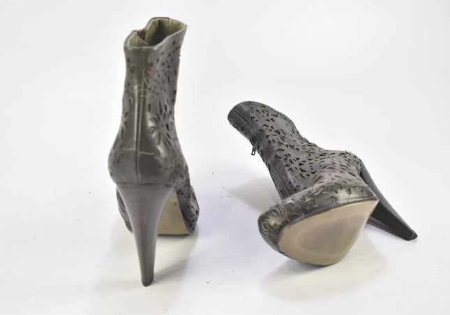 iXos Damen Stiefelette Boots EUR 39 Nr. 24-A 4160-Schuh-Gebraucht-secondhand