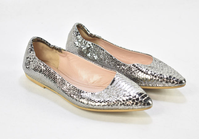 Augusto Damen Halbschuhe Slipper Ballerinas EUR 37,5 Nr. 23-U 429-Schuh-Gebraucht-secondhand