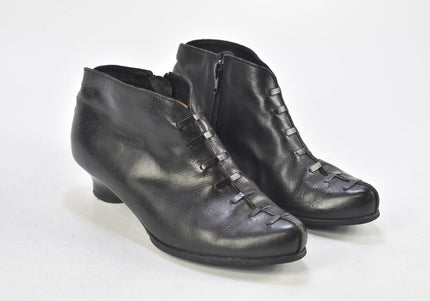 Think Damen Stiefelette Boots SL 24,5 cm Nr. 24-M 5204-Schuh-Gebraucht-secondhand