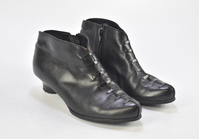 Think Damen Stiefelette Boots SL 24,5 cm Nr. 24-M 5204-Schuh-Gebraucht-secondhand
